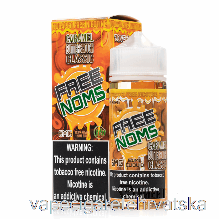 Vape Cigarete Caramel Butterscotch - Nomenon E-tekućina - 120 Ml 3 Mg